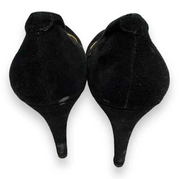 Marc Fisher Womens Shoes Sz 8 M Black Heels Rounded Toe Platform Pumps - Picture 6 of 7